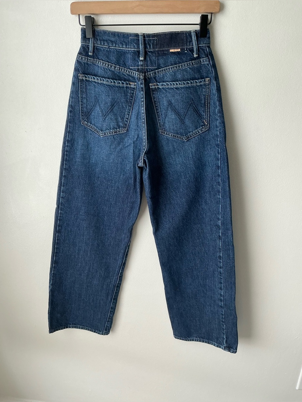 MOTHER SUPERIOR Jeans Half-Pipe Ankle Did You Brung Me Anything? Blue Size 23 - Picture 3 of 15